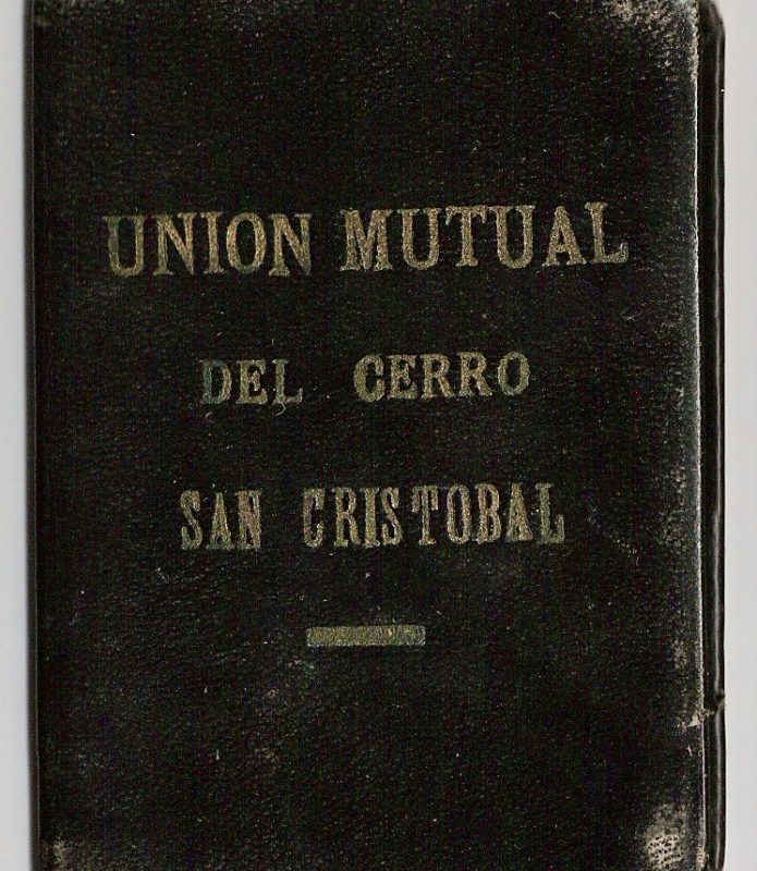 15- Carnet de la Unión Mutual del Cerro San Cristóbal